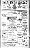 Folkestone, Hythe, Sandgate & Cheriton Herald Saturday 18 October 1902 Page 1