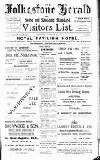 Folkestone, Hythe, Sandgate & Cheriton Herald Wednesday 02 September 1903 Page 1