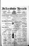 Folkestone, Hythe, Sandgate & Cheriton Herald Saturday 24 February 1906 Page 1