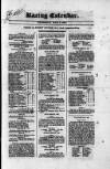 The Irish Racing Book and Sheet Calendar Thursday 08 May 1828 Page 1