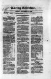 The Irish Racing Book and Sheet Calendar Tuesday 16 September 1828 Page 1