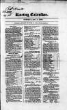 The Irish Racing Book and Sheet Calendar Tuesday 04 May 1830 Page 1