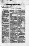 The Irish Racing Book and Sheet Calendar Monday 21 June 1830 Page 1