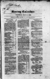 The Irish Racing Book and Sheet Calendar Thursday 17 May 1832 Page 1