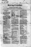 The Irish Racing Book and Sheet Calendar Tuesday 06 November 1832 Page 1