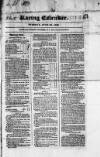 The Irish Racing Book and Sheet Calendar Tuesday 25 June 1833 Page 1
