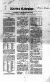The Irish Racing Book and Sheet Calendar Saturday 28 November 1835 Page 1