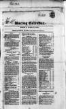 The Irish Racing Book and Sheet Calendar Monday 06 April 1840 Page 1