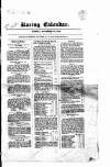 The Irish Racing Book and Sheet Calendar Tuesday 10 November 1840 Page 1