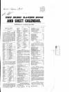 The Irish Racing Book and Sheet Calendar Thursday 28 March 1850 Page 1