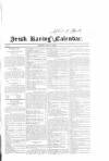 The Irish Racing Book and Sheet Calendar Monday 05 July 1858 Page 1
