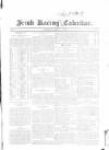 The Irish Racing Book and Sheet Calendar Wednesday 07 March 1860 Page 1