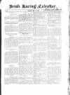 The Irish Racing Book and Sheet Calendar Monday 07 May 1860 Page 1