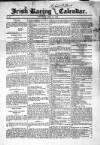 The Irish Racing Book and Sheet Calendar Saturday 15 July 1865 Page 1