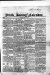 The Irish Racing Book and Sheet Calendar Saturday 11 May 1867 Page 1