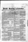 The Irish Racing Book and Sheet Calendar Saturday 13 July 1867 Page 1