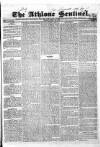 Athlone Sentinel Friday 24 May 1839 Page 1