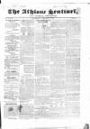Athlone Sentinel Wednesday 07 January 1857 Page 1