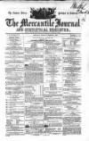 Belfast Mercantile Register and Weekly Advertiser Tuesday 09 March 1858 Page 1