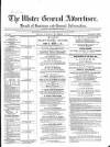 Ulster General Advertiser, Herald of Business and General Information Saturday 13 November 1858 Page 1