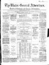 Ulster General Advertiser, Herald of Business and General Information Saturday 05 August 1865 Page 1