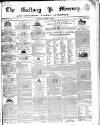 Galway Mercury, and Connaught Weekly Advertiser Friday 21 March 1845 Page 1