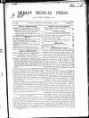 Dublin Medical Press Wednesday 18 November 1846 Page 1