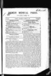 Dublin Medical Press Wednesday 17 March 1847 Page 1