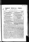 Dublin Medical Press Wednesday 16 June 1847 Page 1