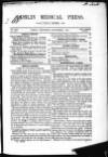 Dublin Medical Press Wednesday 01 September 1847 Page 1