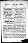 Dublin Medical Press Wednesday 15 September 1847 Page 1