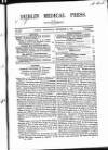 Dublin Medical Press Wednesday 11 September 1850 Page 1