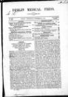 Dublin Medical Press Wednesday 20 November 1850 Page 1