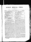 Dublin Medical Press Wednesday 07 February 1855 Page 1