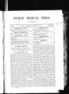 Dublin Medical Press Wednesday 28 February 1855 Page 1
