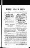 Dublin Medical Press Wednesday 11 July 1855 Page 1