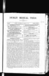 Dublin Medical Press Wednesday 19 March 1856 Page 1