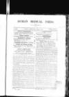Dublin Medical Press Wednesday 25 June 1856 Page 1