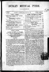 Dublin Medical Press Wednesday 25 March 1857 Page 1