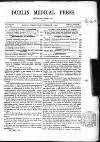 Dublin Medical Press Wednesday 04 November 1857 Page 1