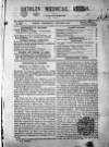 Dublin Medical Press Wednesday 06 January 1858 Page 1