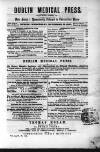 Dublin Medical Press Wednesday 21 November 1860 Page 1