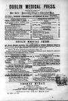 Dublin Medical Press Wednesday 28 November 1860 Page 1