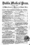 Dublin Medical Press Wednesday 05 November 1862 Page 1