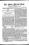 Dublin Medical Press Wednesday 19 November 1862 Page 3