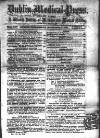 Dublin Medical Press Wednesday 02 November 1864 Page 1
