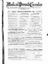 Dublin Medical Press Wednesday 05 September 1866 Page 1
