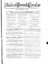 Dublin Medical Press Wednesday 26 September 1866 Page 1