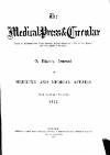 Dublin Medical Press Wednesday 02 January 1867 Page 1