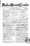 Dublin Medical Press Wednesday 25 September 1867 Page 1